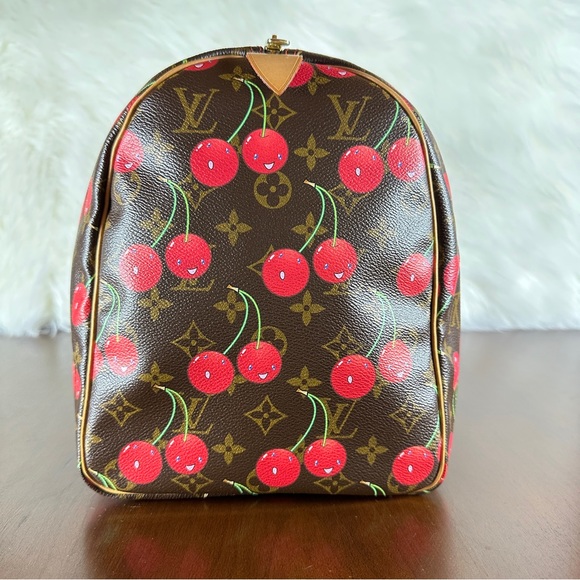 Louis Vuitton Monogram Takashi Murakami Cherry Keepall 45 - Picture 3 of 16